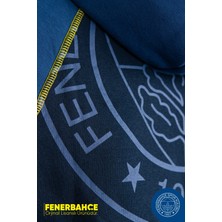 Fenerbahçe  Lisanslı Kapüşonlu Mavi Erkek Sweat