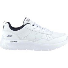 Skechers Go Walk Flex  -  Steady Up 216499Tk-Wnv Erkek Beyaz/Lacivert Koşu&Yürüyüş Ayakkabı