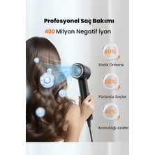 Pluzz X116 Ultra Iyonlu Saç Kurutma Makinesi Ultra Sessiz Ve Hızlı Kurutma
