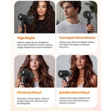 Pluzz X116 Ultra Iyonlu Saç Kurutma Makinesi Ultra Sessiz Ve Hızlı Kurutma