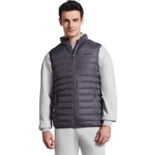 Skechers M Essential Vest S202174-040 Gri Mont&Ceket