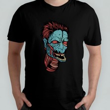 Pixxa Zombi Zombie Walking Dead %100 Pamuklu Bisiklet Yaka T-Shirt Model 5