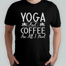 Pixxa Yoga - Yogi %100 Pamuklu Bisiklet Yaka T-Shirt Model 1