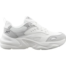 Skechers Bobs Bamina 117363-OWGR Beyaz Koşu&Yürüyüş Ayakkabısı