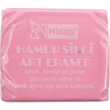 Mikro Hamur Silgi Yumuşak Yapılı Pastel Renklerde 1 Adet Sanat Çizimleri İçin