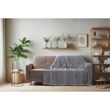 Pamuklu Kaymaz Koltuk Çekyat Örtüsü&koltuk Şalı 170X210