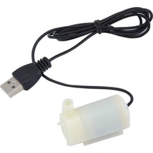 Mini Dalgıç Su Pompası 5V USB Girişli