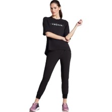 Skechers W Mıcro Coll Daıly Jogger S211078-506 Siyah Tayt