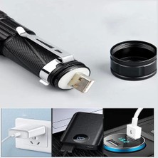 Exporanto P50 LED Şarjlı Mıknatıslı USB El Feneri  WT-622