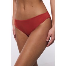 Penti Tarçın Rengi Orta Bel Slip Bikini Altı