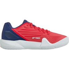 Yonex Power Cushion Eclipsion 5 Kırmızı Lacivert All Court Kort Kadın Tenis Ayakkabısı