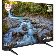 Grundig 50 GJQ 9100 50" 126 Ekran Uydu Alıcılı 4K Ultra HD Google QLED TV