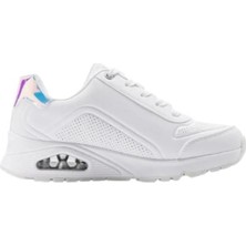 Skechers Uno Gen1 - Zip And Stride 310554L-WHT Beyaz Koşu&Yürüyüş Ayakkabısı