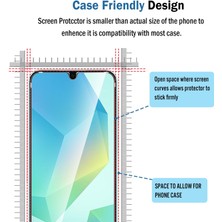 Etiget Samsung Galaxy A16 Temperli Cam Ekran Koruyucu 9h Ultra Koruma (2 Adet)