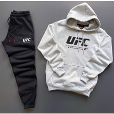 Yoho Sport Ufc Kanguru Sweatshirt Hoodie + Eşofman Kombin