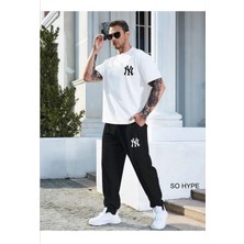 Yoho Sport Oversize Ny Baskılı Erkek Eşofman Takımı Sohype