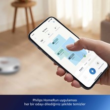 Philips 2000 Serisi Islak Kuru Moplu Robot Süpürge, HomeRun Uygulaması, LDS Radar Navigasyon, Beyaz ve Bakım Kiti, XU2000/21
