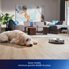 Philips 2000 Serisi Islak Kuru Moplu Robot Süpürge, HomeRun Uygulaması, LDS Radar Navigasyon, Beyaz ve Bakım Kiti, XU2000/21