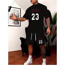 Yoho Sport Unısex Miami 23 Baskılı Tişört Şort Takımı