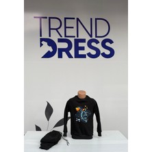 Trend Dress Erkek /kız Çocuk Baskılı Eşofman Takımı