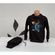 Trend Dress Erkek /kız Çocuk Baskılı Eşofman Takımı