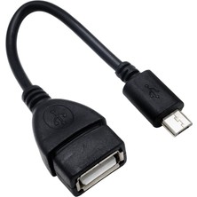 USB To Micro USB 14 cm Otg Data Kablosu