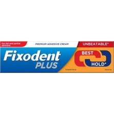Fixodent Plus En Iyi Tutuş Diş Protez Yapıştırıcı Krem 40GR