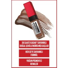 M.new York Tattoo Brow 36H Styling Gel Kaş Boyası 260 Deep Brown
