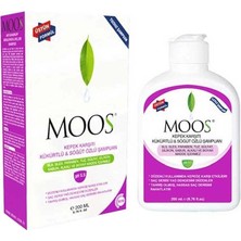 Moos Kepeğe Karşı Kükürtlü ve Söğüt Özlü Tuzsuz Şampuan 200ML