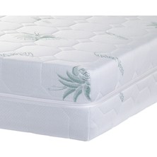Kılıf Aloe 80X200 Yatak Kılıfı Koruyucusu Yatak Örtüsü Fermuarlı Kılıf Kapitone