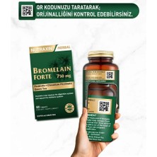 H.bromelain Forte Takviye Edici Gıda 60 Tablet