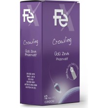 Fe Crowling Tırtıklı Prezervatif 12LI