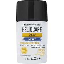 Heliocare 360 Sport Stick Transparent S50+ 25GR