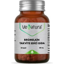 Venatura Bromelain Takviye Edici Gıda 60 Kapsül