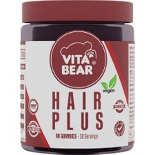 Vita Hair Plus Vegan Saç Vitamini 60 Gummies
