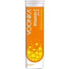 Voonka Vitamin C Glutathione Complex 15 Efervesan Tablet