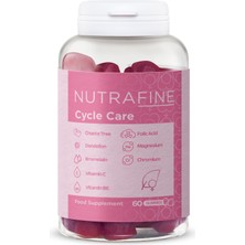Nutrafine Cycle Care Gummy, Kadınlar İçin Özel Formül Çiğnenebilir Vitamin