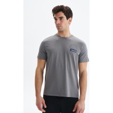 Ar-ma Erkek Bisiklet Yaka Tişört Regular Fit %47 Modal %47 Pamuk %6 Likra Süprem Yazı Baskılı Y29344472302