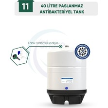 Water Maybach 11 G 40 Litre Paslanmaz Çelik Su Deposu – Su Arıtma Tankı + Tank Vanası