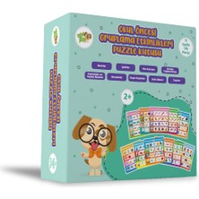 Minipoi Okul Öncesi Gruplama Etkinlikleri Puzzle Kutusu