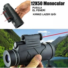 80X100 Monoküler Teleskop – Yüksek Büyütme, Su Geçirmez, Telefon Uyumlu, Dahili El Feneri, Hd Optik Lens, Gece Görüşü, Kamp ve Doğa Sporları Için Taşınabilir Dürbün
