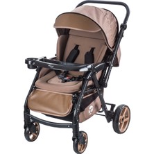 Baby Care 500 Combo Maxi Pro Çift Yönlü Puset Kahve