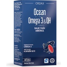 Omega 3 & Qh Takviye Edici Gıda 30 Kapsül