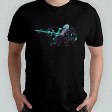 Pixxa Viego Lol %100 Pamuklu Bisiklet Yaka T-Shirt Model 1