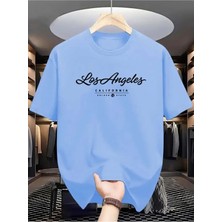 Yoho Sport Los Angels Goldenstate Baskılı Oversize Tshirt