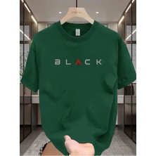 Yoho Sport Black Baskılı Özel Tasarım Unisex Tshirt