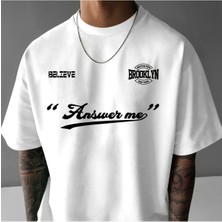 Yoho Sport Brooklyn Belive Tasarım Baskılı Özel Unisex Tshirt