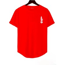 Yoho Sport Kaktüs Baskılı Original Ünisex Yazlık T-Shirt