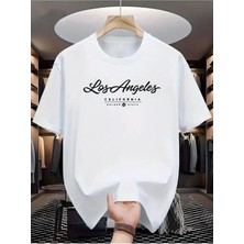Yoho Sport Los Angels Goldenstate Baskılı Oversize Tshirt