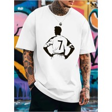 Yoho Sport Cr7  Tasarım Baskılı Özel Unisex Tshirt